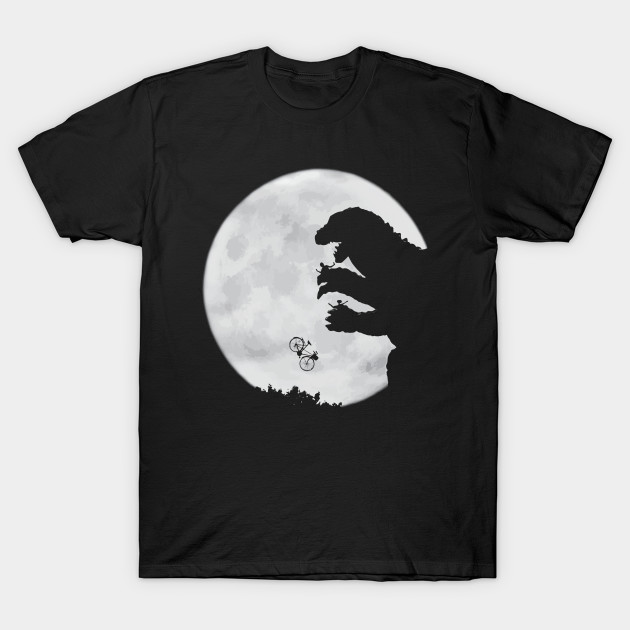 E.T. vs. Godzilla T-Shirt-TOZ